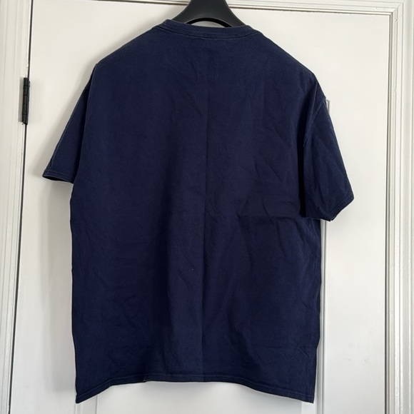 Hanes Men’s Navy Blue NY Knicks & Yankees Graphic T-Shirt Size XL - Picture 5 of 5